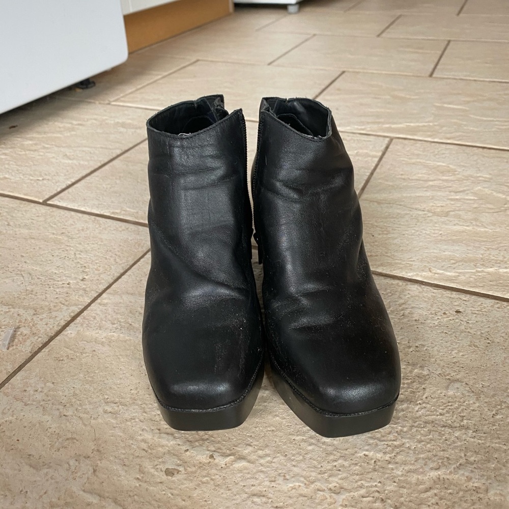 Jeffrey Campbell Wedge Platform Ankle Boot